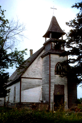 Fort Alexander (Sagkeeng First Nation), Manitoba. Christ Church. Anglican. 1870