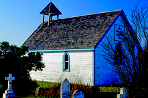 Kola, Manitoba. Church of the Advent. Anglican. c1884