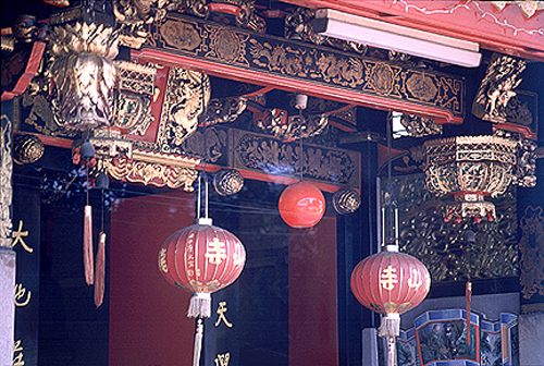 Melaka, Malaysia. Chinese Temple. 1646